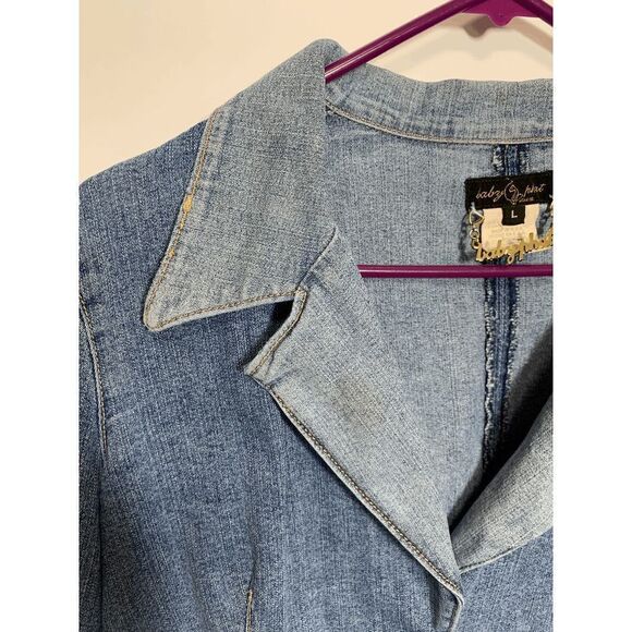 Vintage Baby Phat Crop Denim Jacket - Picture 2 of 9